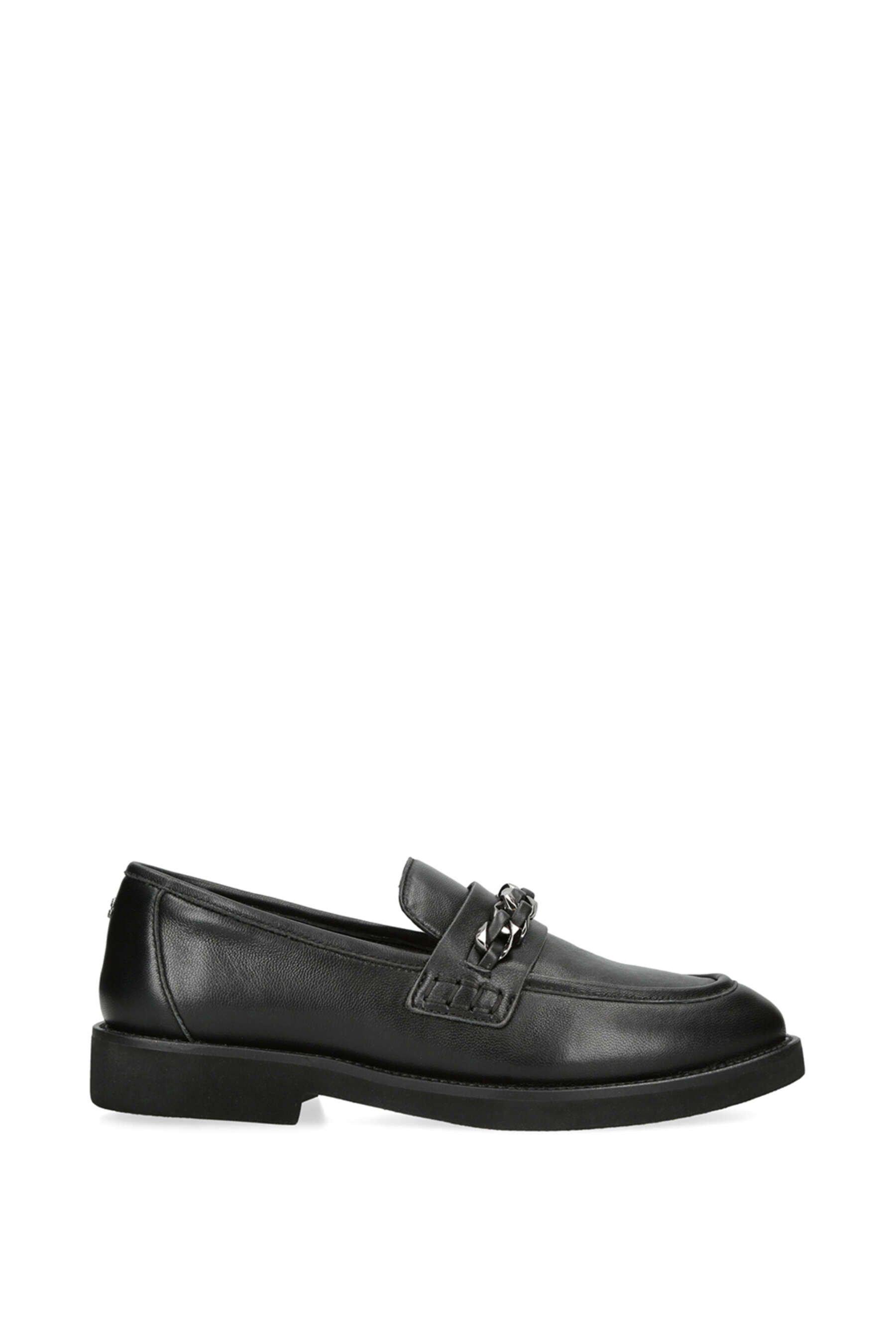 Flats | 'Chain Reaction' Leather Flats | Carvela