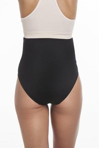 Camille Black High Waist Seamfree Maternity Briefs