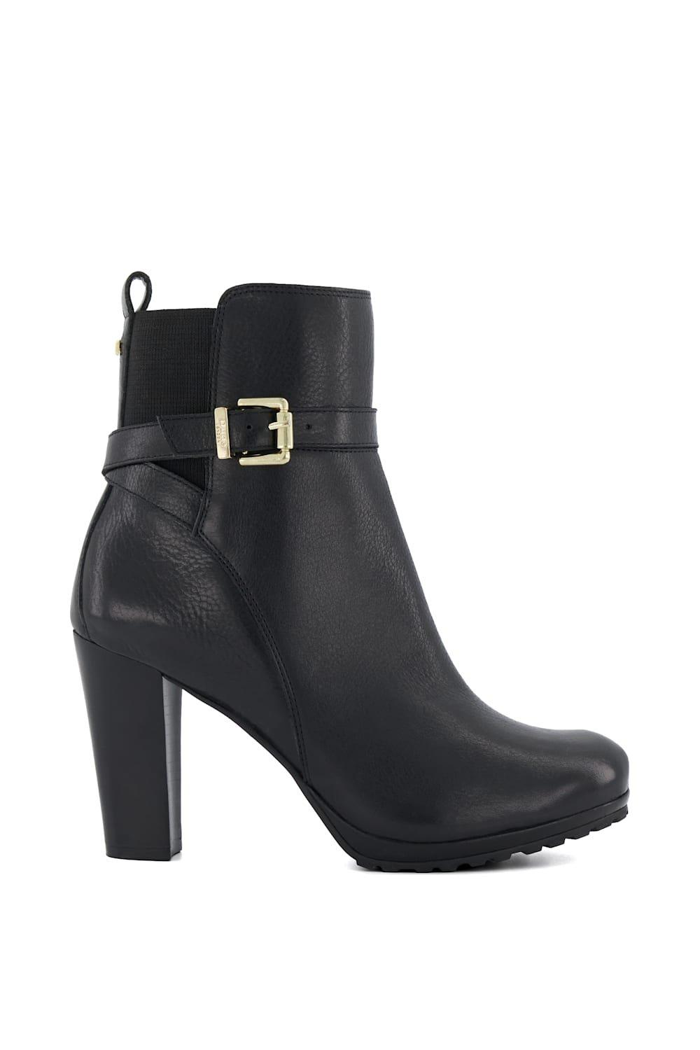 Boots | 'Orielle' Leather Ankle Boots | Dune London