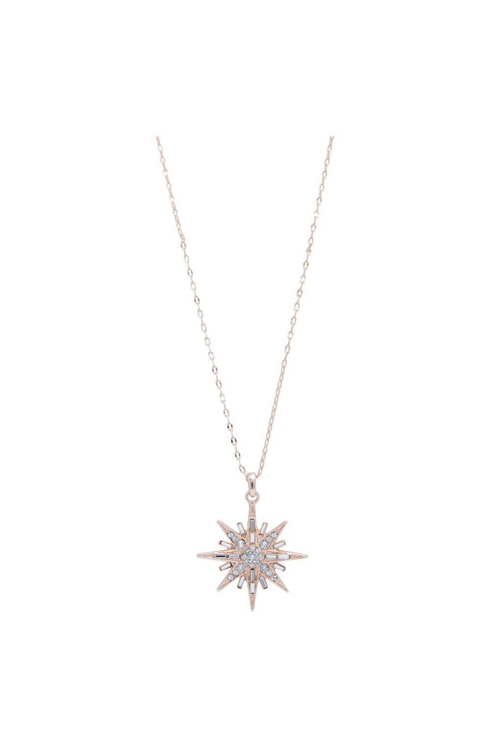 debenhams rose gold necklace