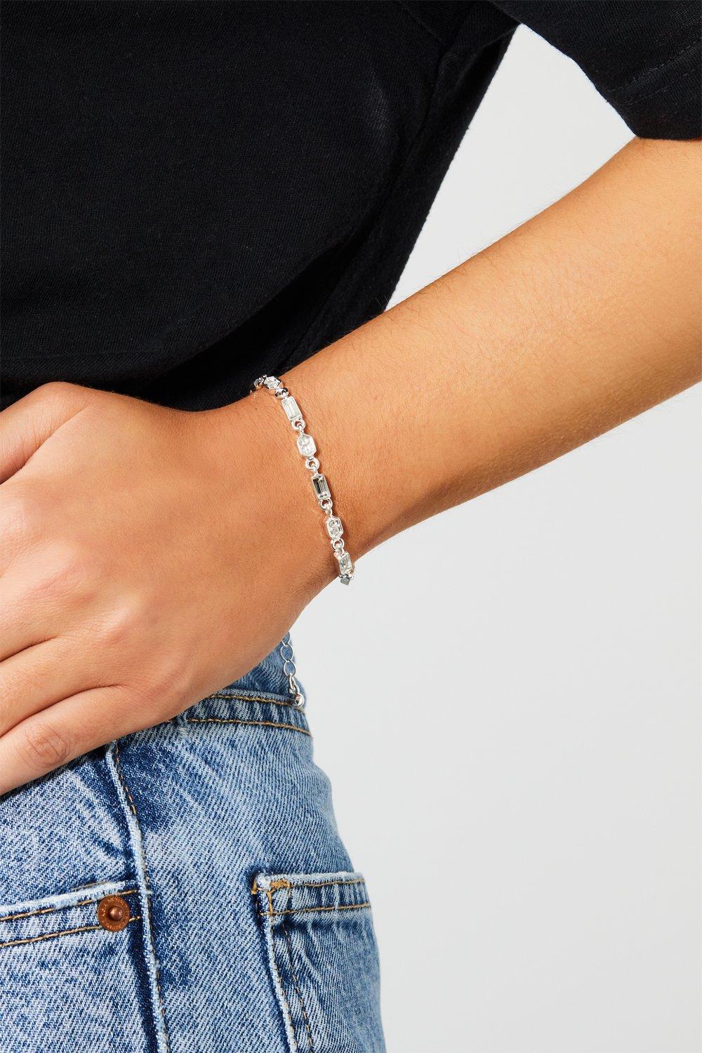 debenhams silver bracelet sale