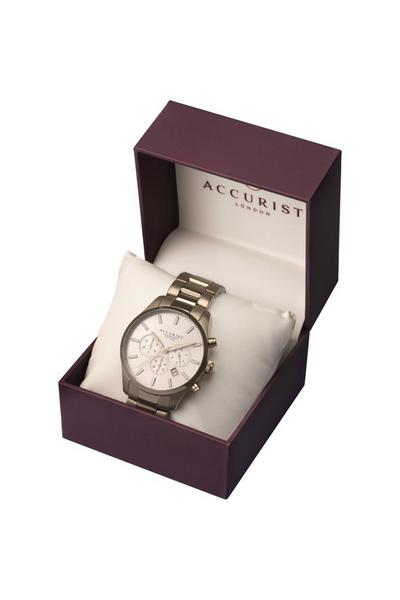 Accurist Bronze Stainless Steel Classic Analogue Quartz Watch - 7359