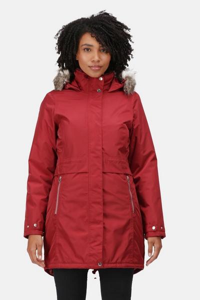 Regatta Dark Red 'Lexis' Waterproof Insulated Parka Jacket