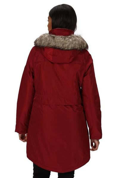Regatta Dark Red 'Lexis' Waterproof Insulated Parka Jacket
