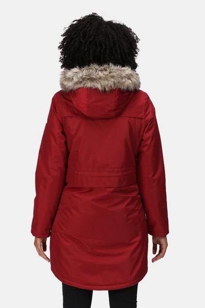 Regatta Dark Red 'Lexis' Waterproof Insulated Parka Jacket