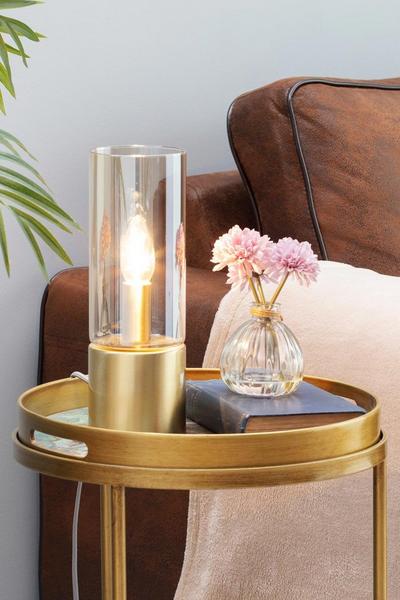 BHS Lighting Metallic Gold Tilly Table Lamp