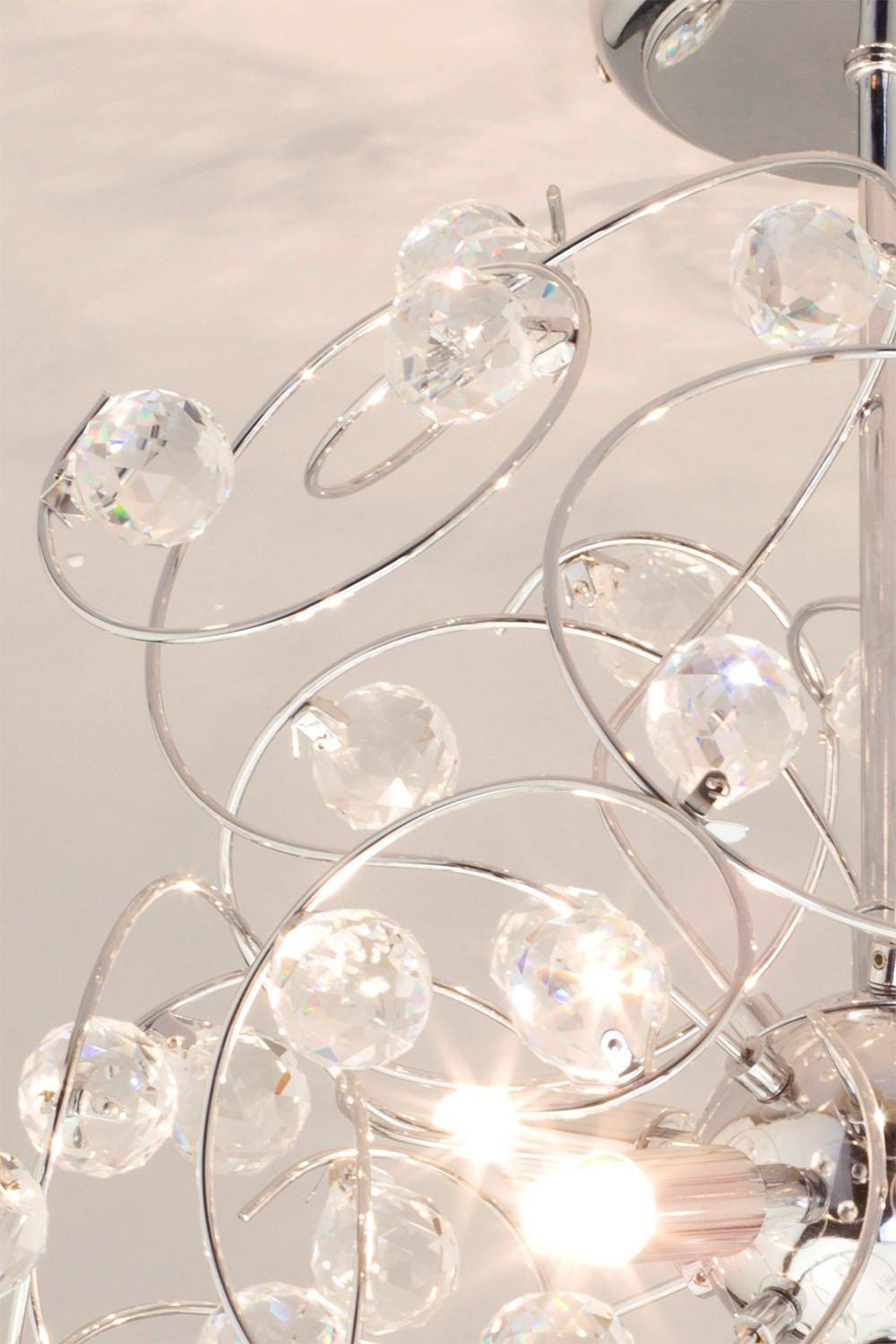 lila sputnik ceiling light