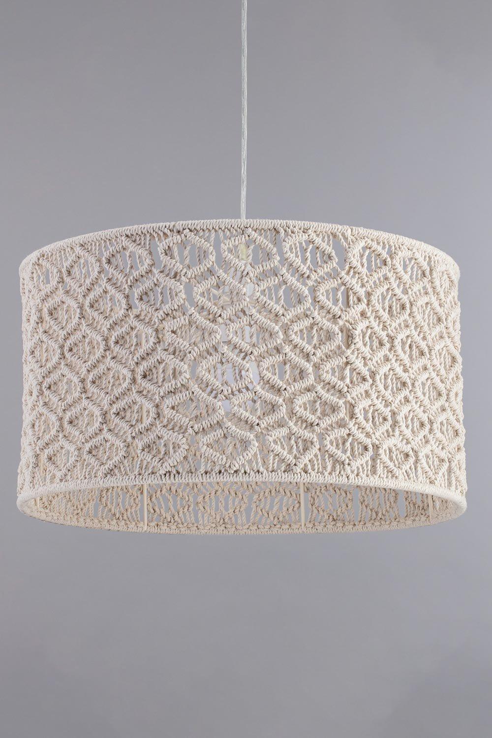 dunelm macrame lampshade