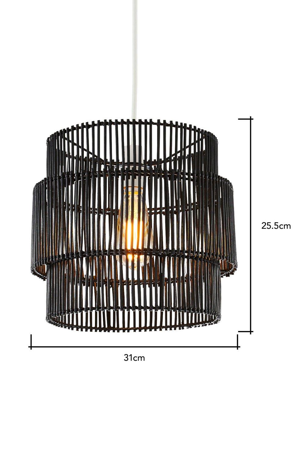 debenhams rattan light