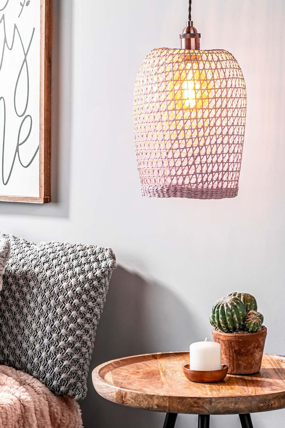 debenhams rattan light