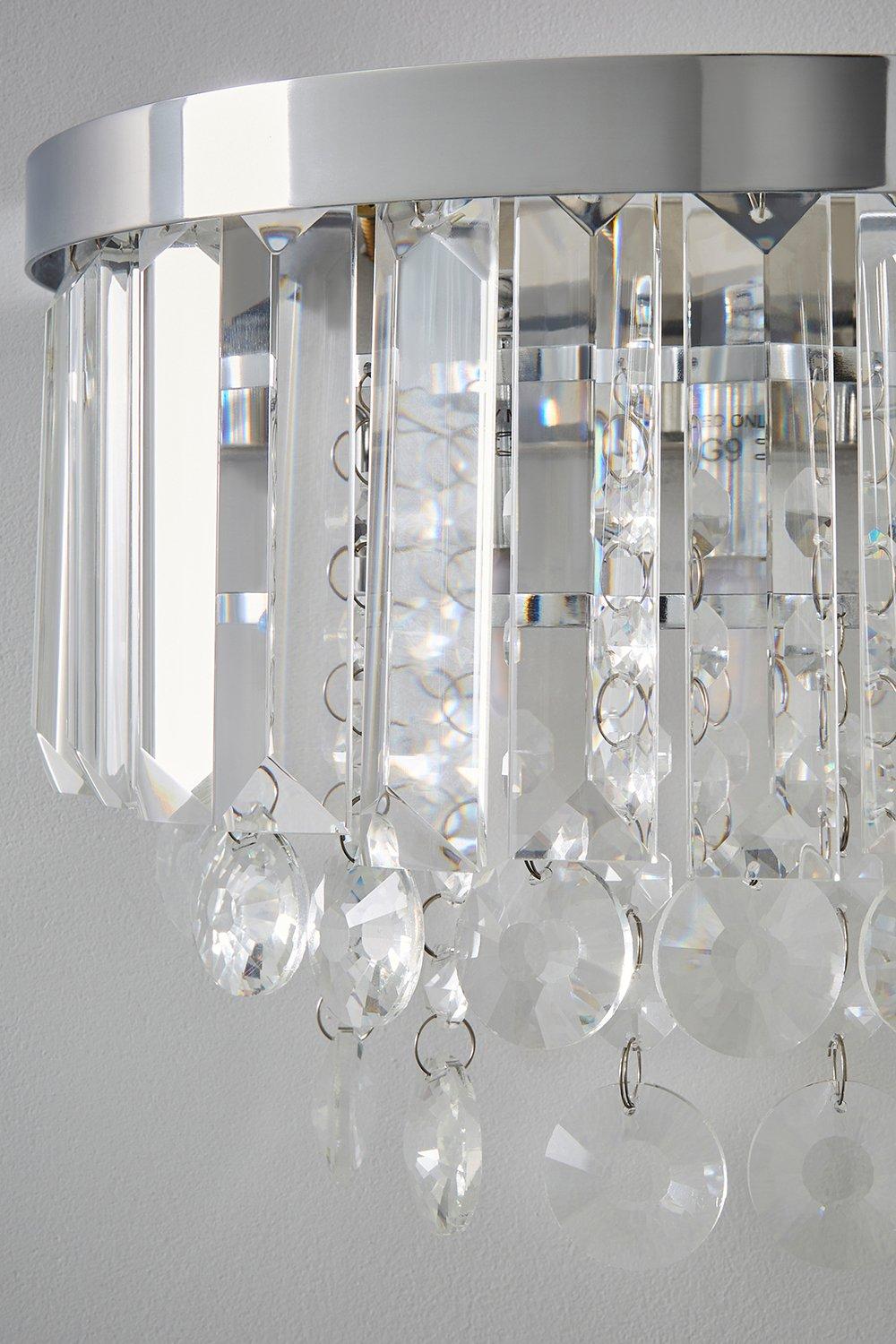 debenhams crystal wall lights