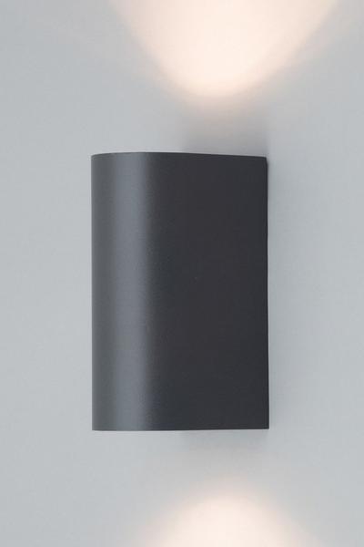 BHS Lighting Black Smithe Up and Down Wall Light