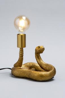 BHS Lighting Gold Cyril Snake Table Lamp