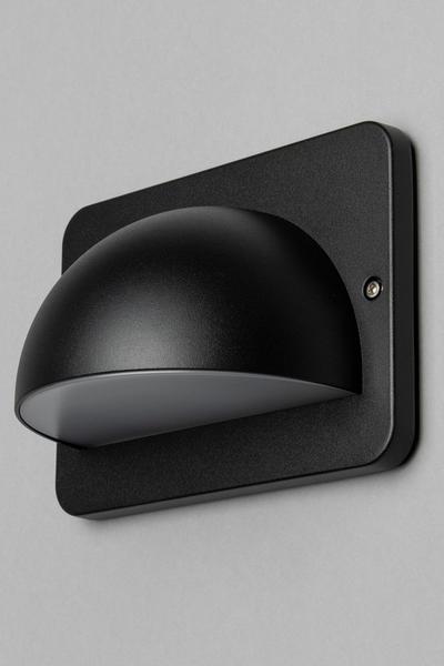 BHS Lighting Black Jude Wall Light