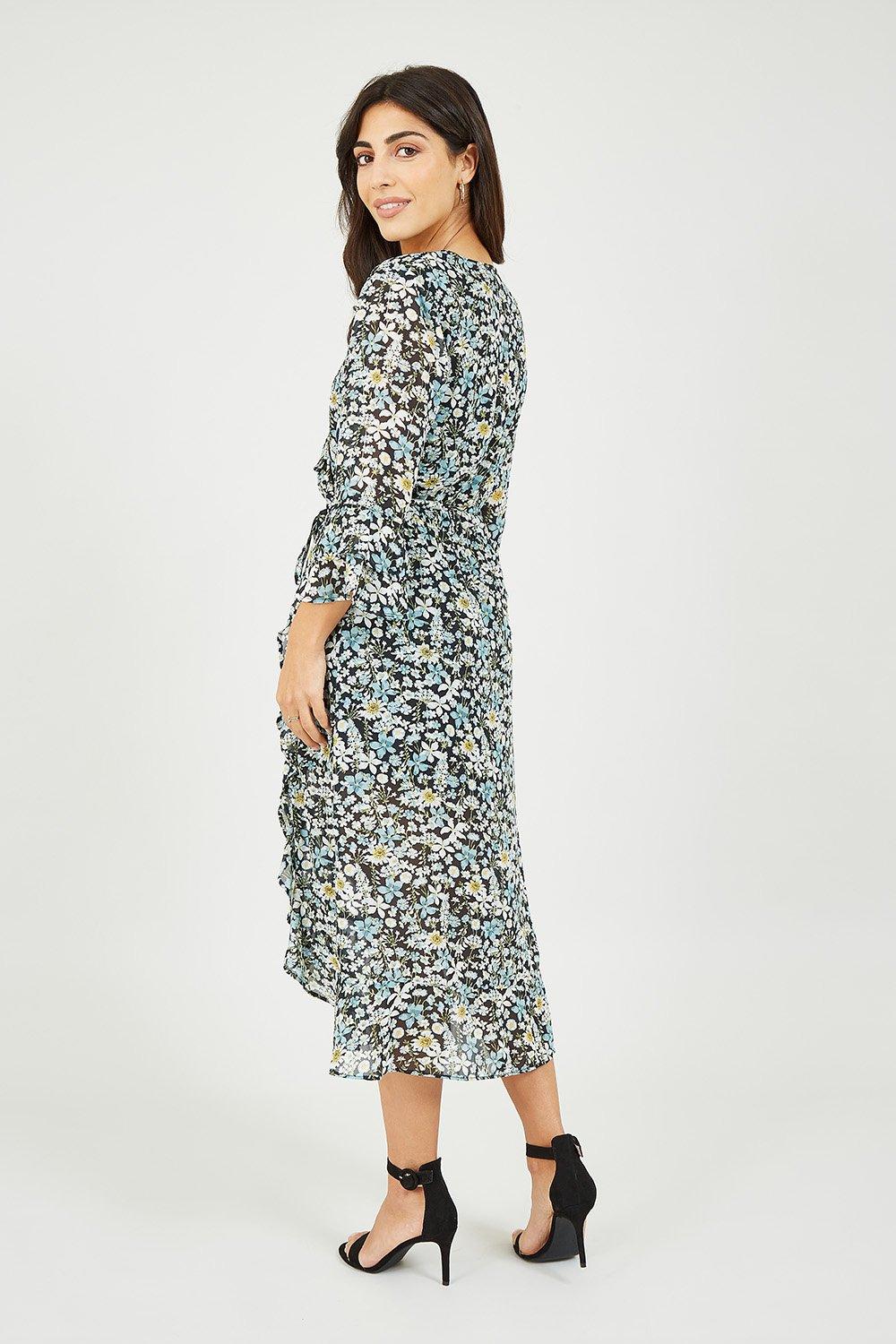 debenhams white floral dress