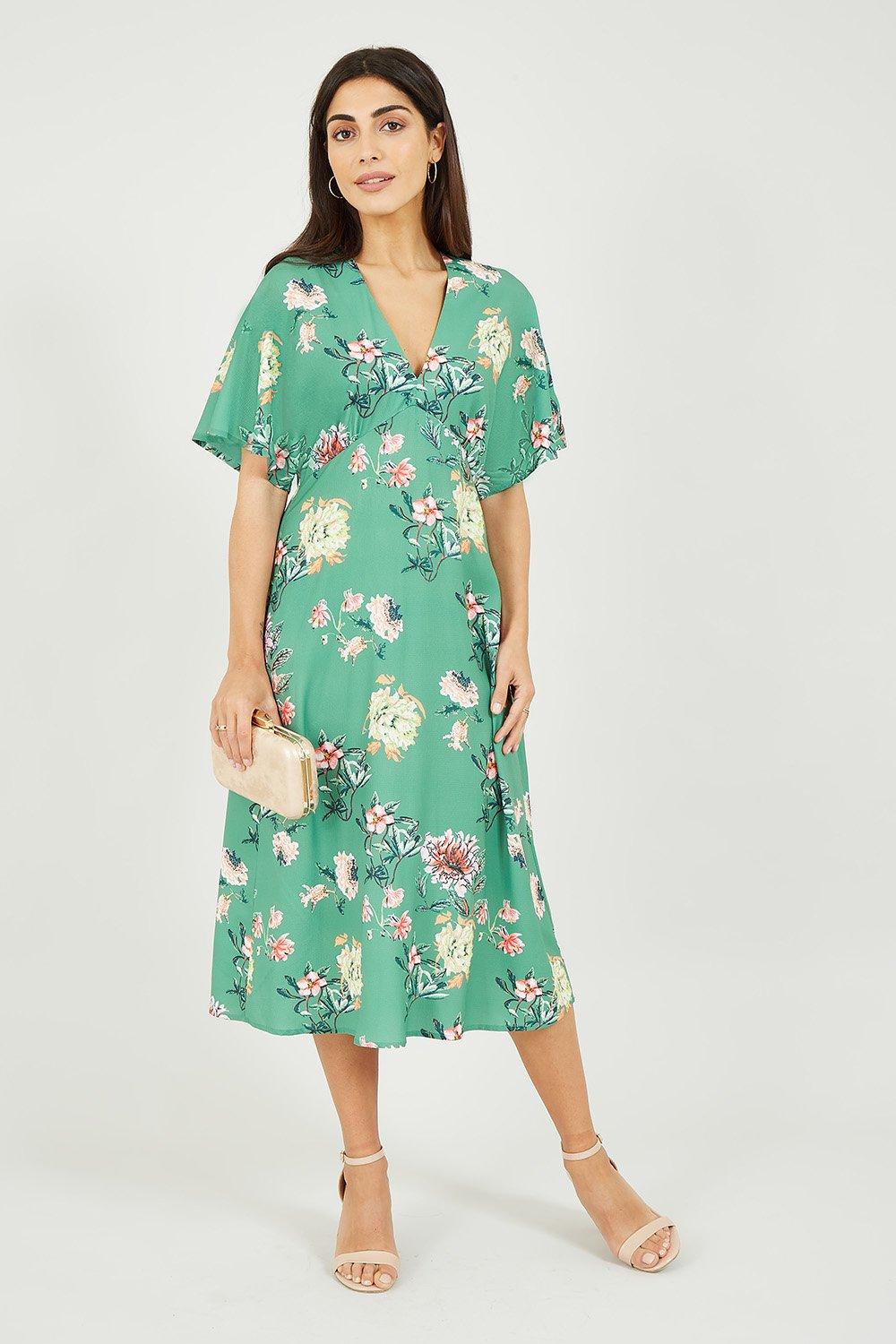 debenhams mint green dress