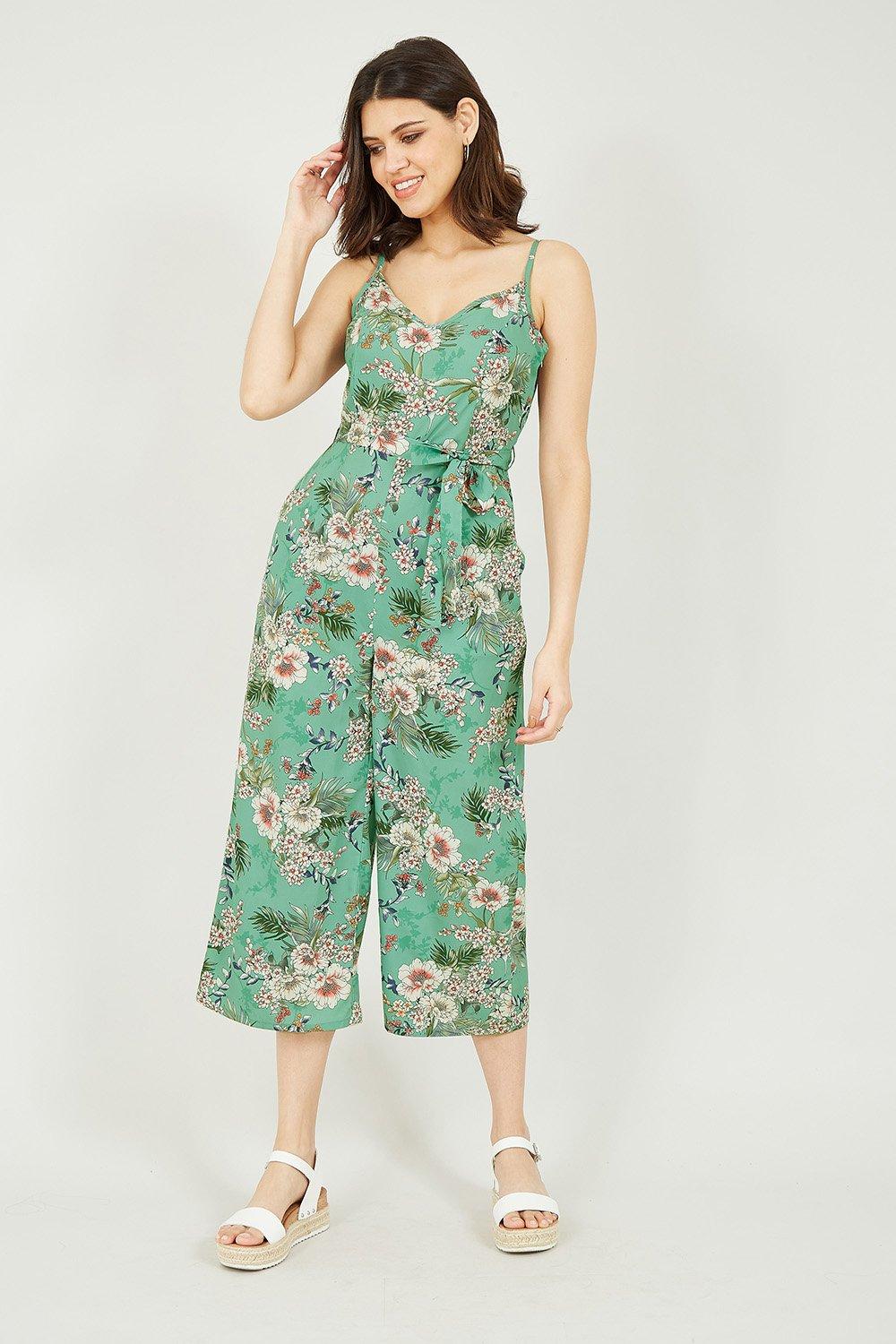 debenhams green jumpsuit