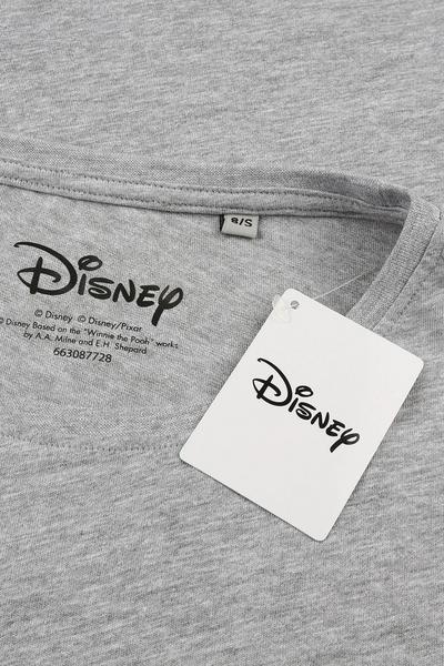 Disney Grey Mickey Mouse Rainbow Womens T-shirt