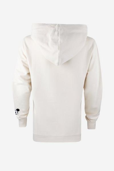 Disney Stone Mickey Mouse Multi Title Emb Womens Pullover Hoodie