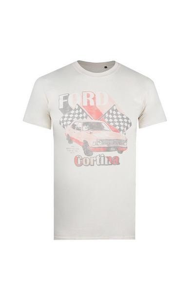Ford Off White Ford Cortina Cotton T-shirt