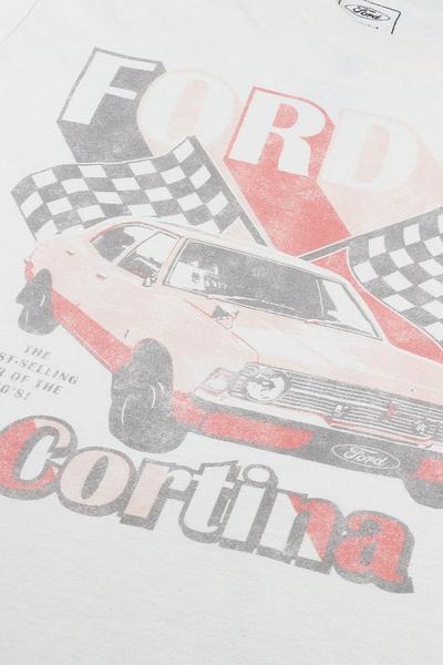 Ford Off White Ford Cortina Cotton T-shirt
