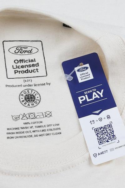 Ford Off White Ford Cortina Cotton T-shirt