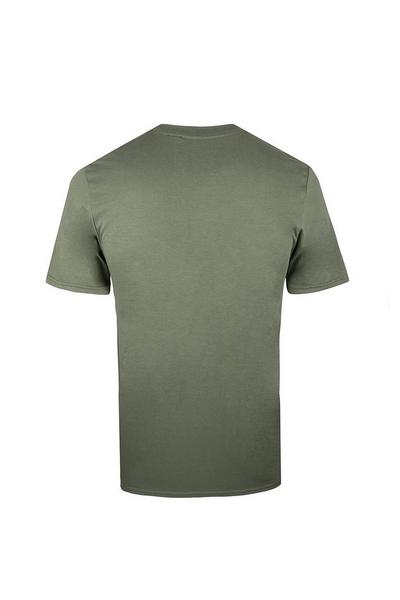 DC Comics Khaki Wayne Industries Icon Emb Cotton T-shirt