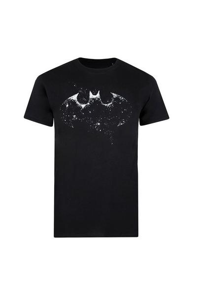 DC Comics Black Batman Galaxy Cotton T-shirt