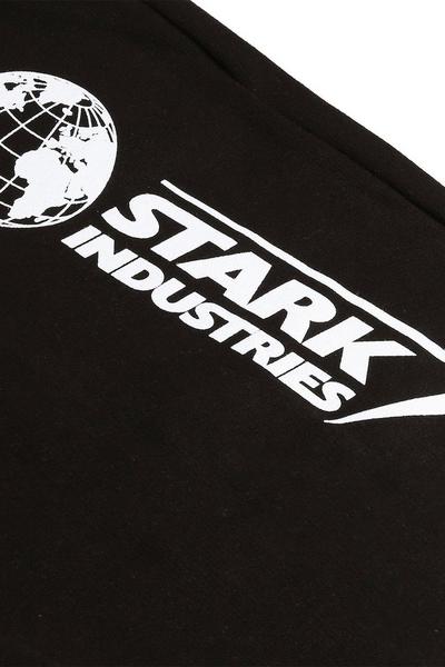 Marvel Black Stark Industries Cotton Joggers