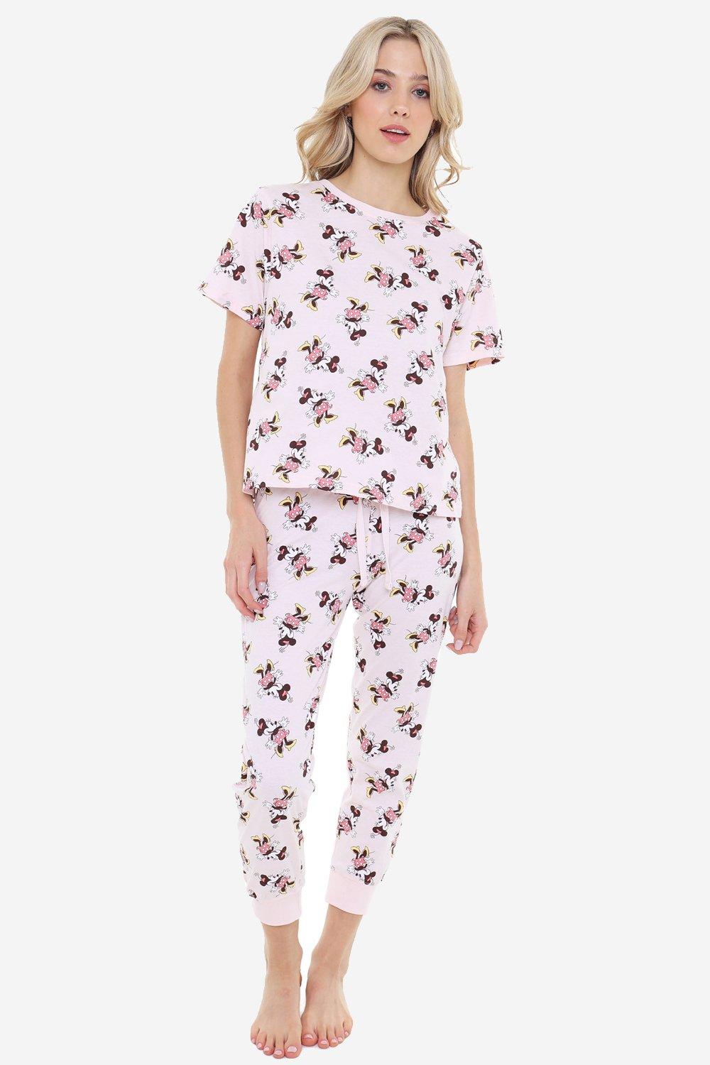 Nightwear | Minnie Mouse Jazz Aop Womens Pj Set | Disney