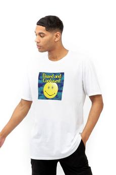 Dazed and Confused White Dazed & Confused Logo Mens T-shirt