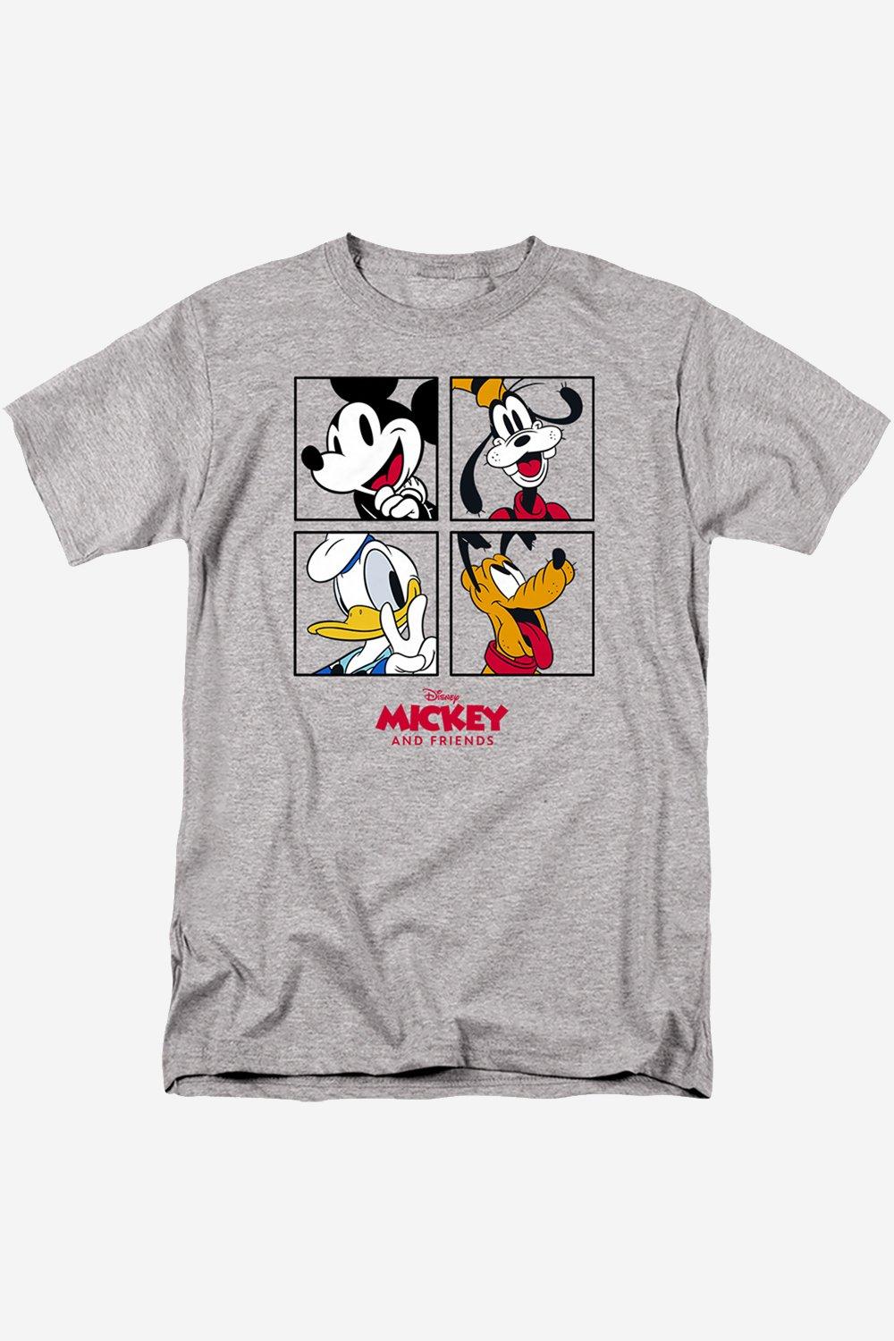 T-Shirts | Mickey Mouse And Friends Four Box T-Shirt | Disney