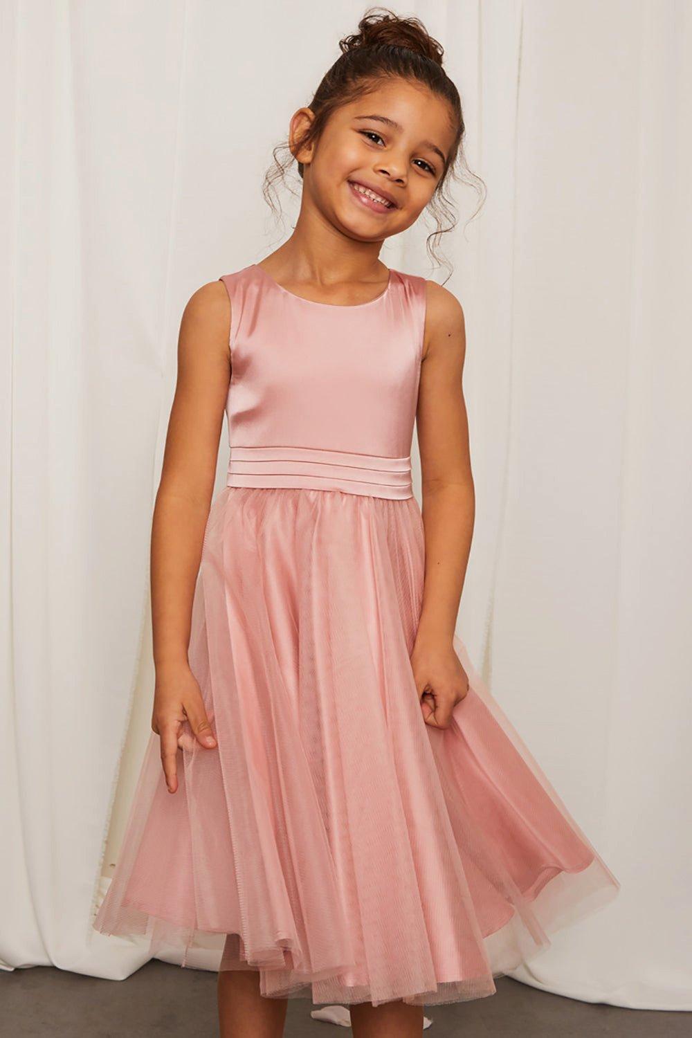 pink dress for kids