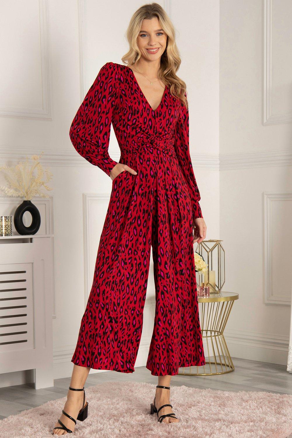 debenhams red jumpsuit