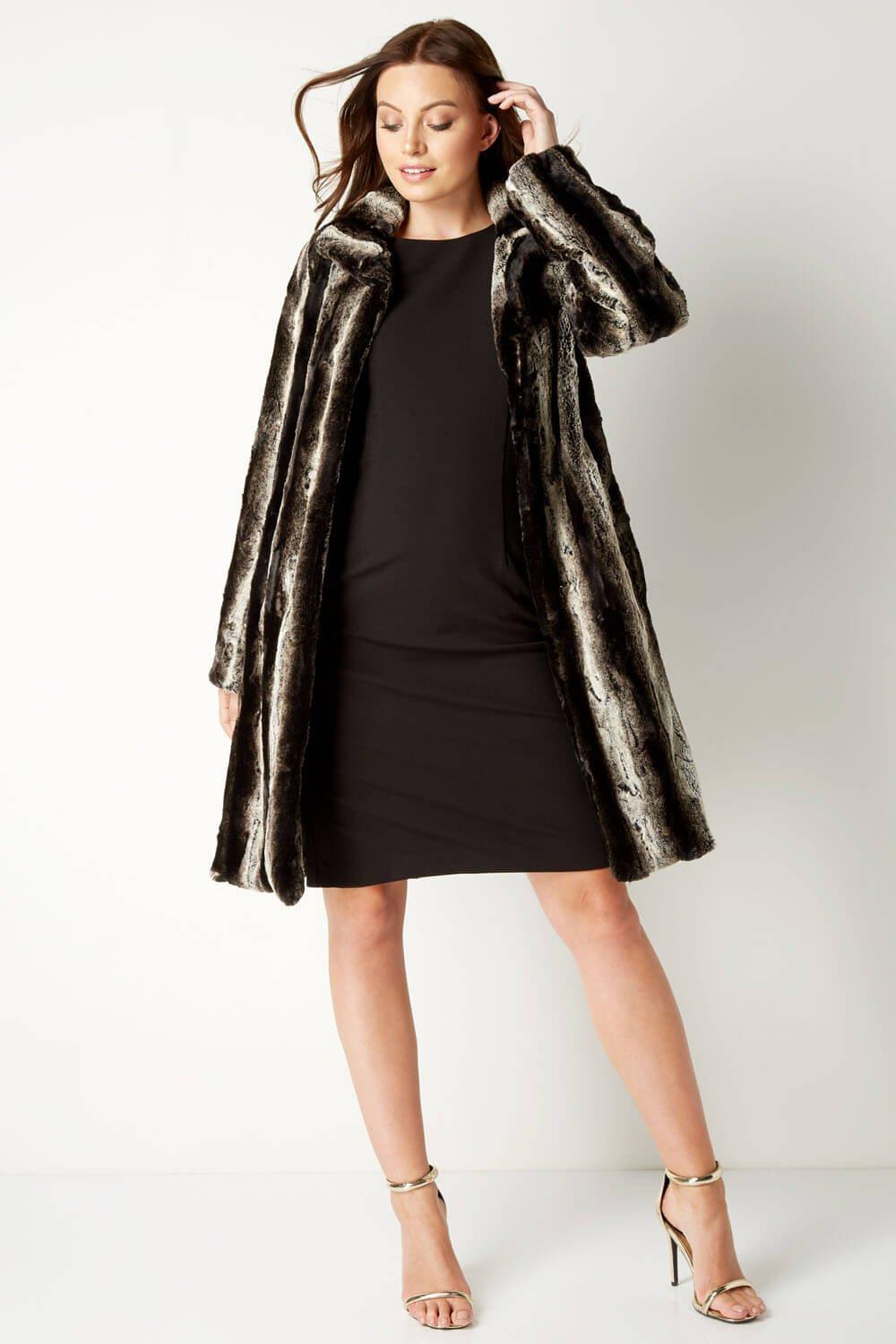 debenhams womens faux fur coats