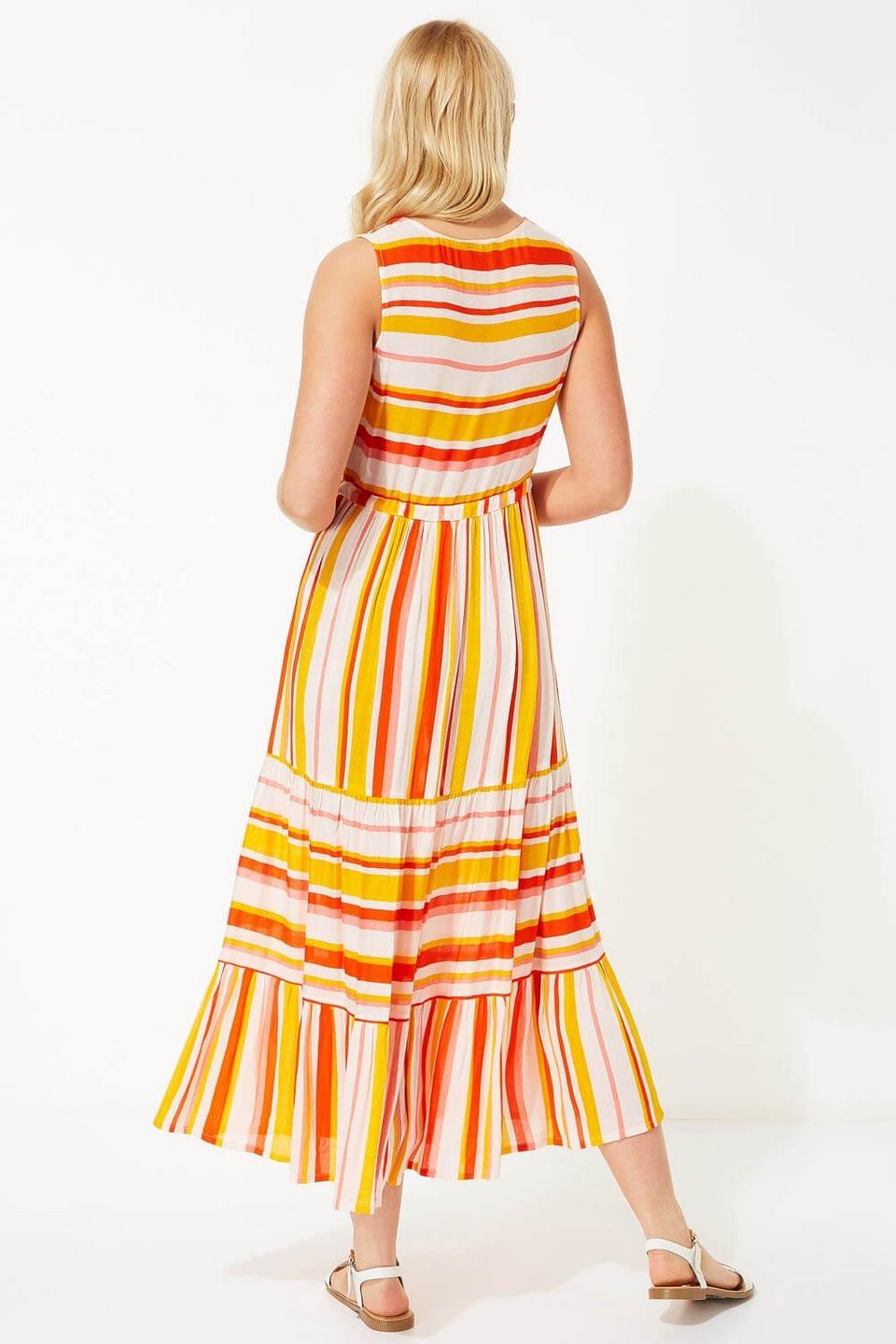 Dresses | Stripe Tiered Maxi Dress | Roman