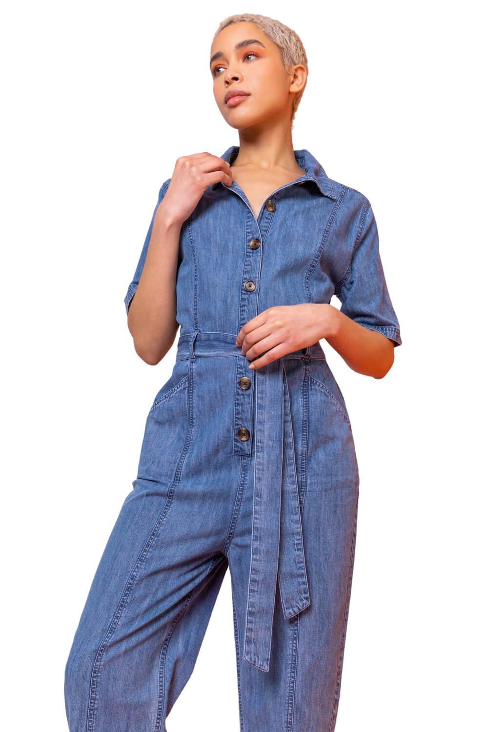 denim jumpsuit debenhams