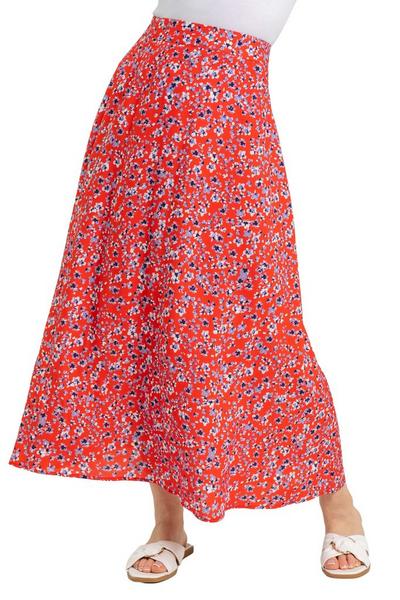 Roman Petite Ditsy Floral A-Line Skirt | Debenhams