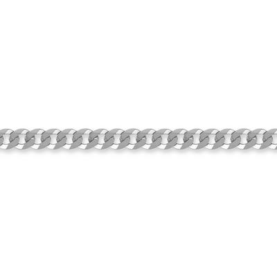 Jewelco London Silver Sterling Silver 5mm Gauge Curb Chain