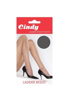 Cindy Light Tan Ladder Resist Tights (1 Pair)