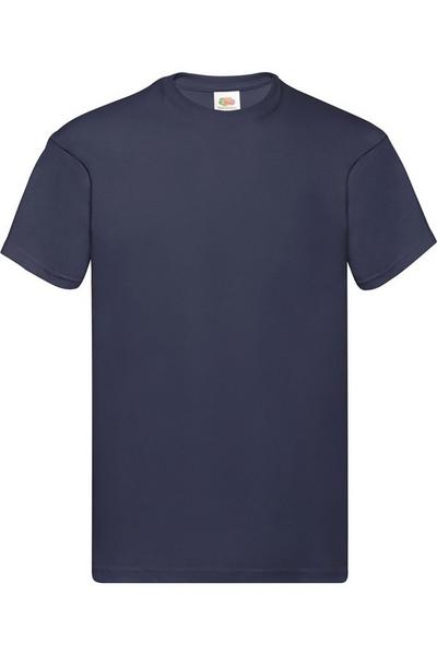Fruit of the Loom Mid Navy Original Short Sleeve T-Shirt