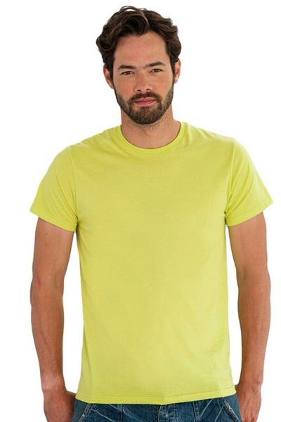 Russell Yellow Slim Fit Short Sleeve T-Shirt