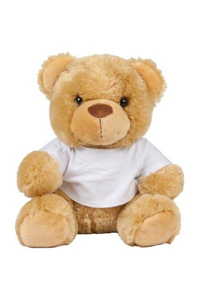 Mumbles Brown Plush Teddy Bear In A T-Shirt