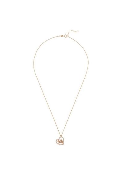 Latelita Rose Gold Heart Mum Pendant Necklace Rosegold