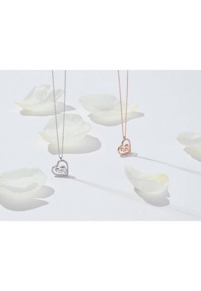 Latelita Rose Gold Heart Mum Pendant Necklace Rosegold
