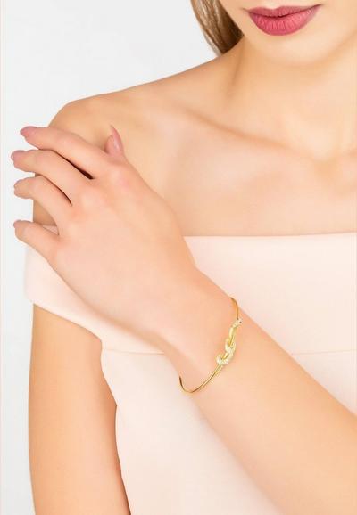 Latelita Gold Cleopatra Serpent Snake Bangle Bracelet Gold