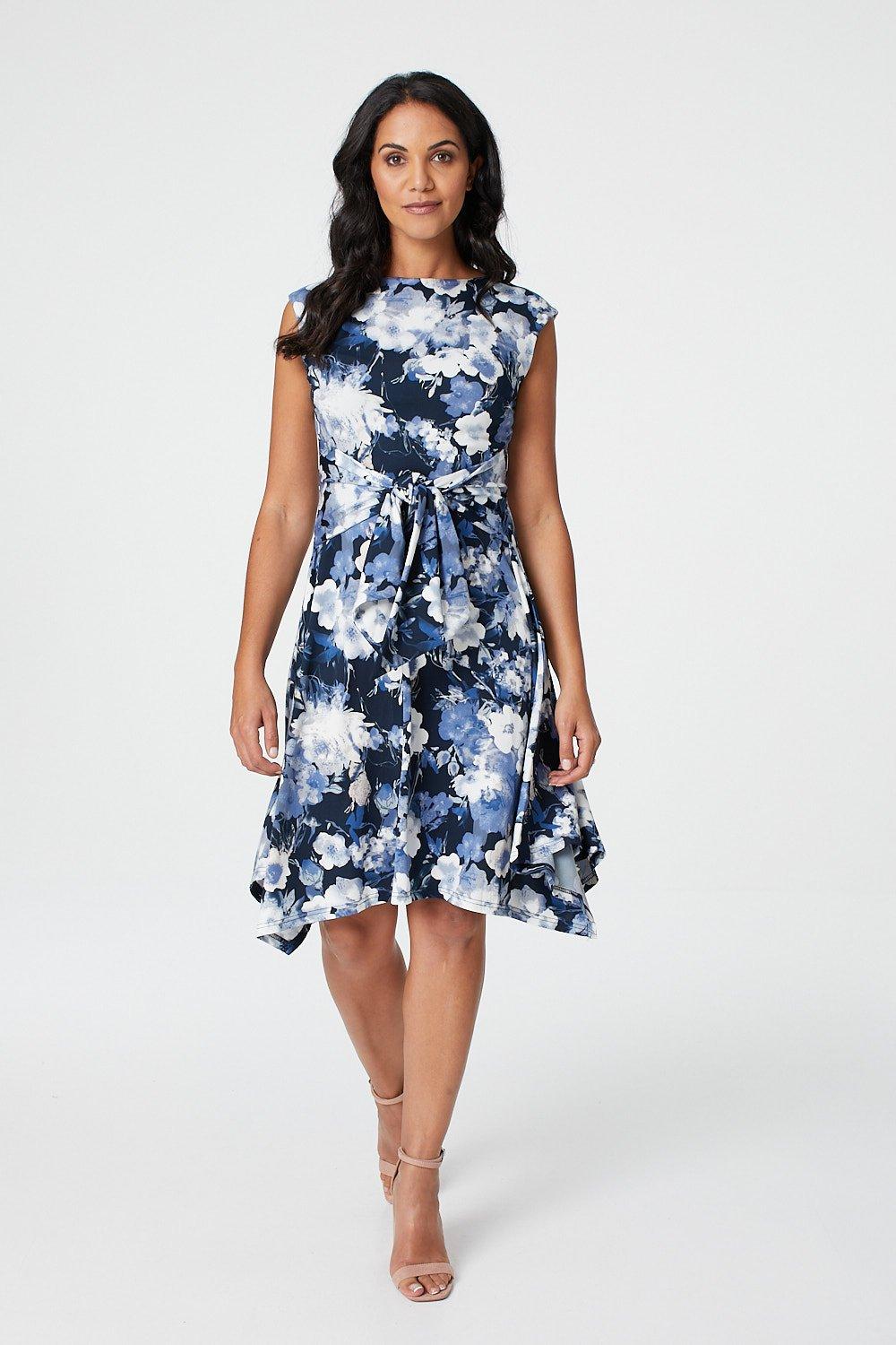 debenhams white floral dress