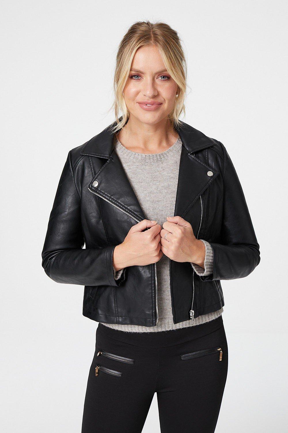 debenhams faux leather jacket