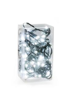 Christmas Shop White LED Christmas Fairy Lights (100 Lights) (UK Plug)