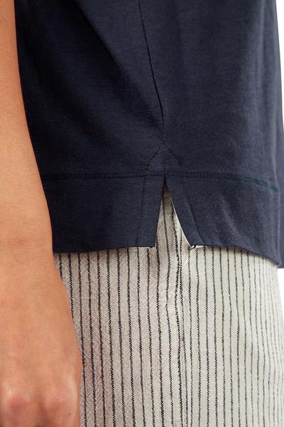 Craghoppers Navy Cotton-Blend 'NosiBotanical Salma' Short-Sleeve T-Shirt